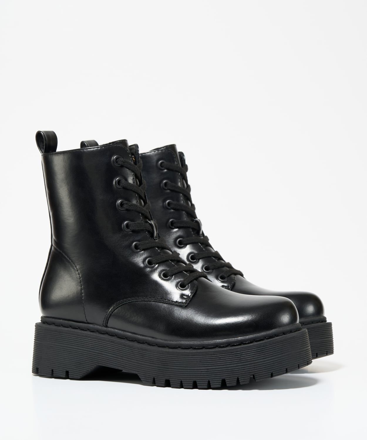 Botines militares plataforma image number null